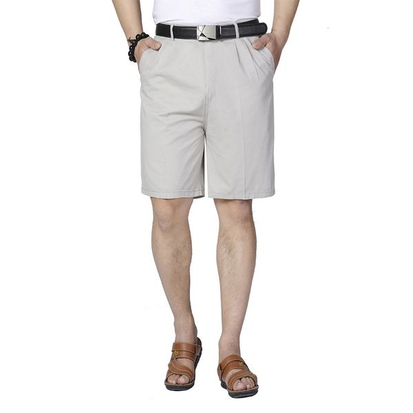 men's shorts middle-aged casual shorts loose cotton thin men suit short trousers summer dad clothing brand solid color shorts plus size, White;black
men's shorts middle-aged casual shorts loose cotton thin men suit short trousers summer dad clothing brand solid color shorts plus size, White;black