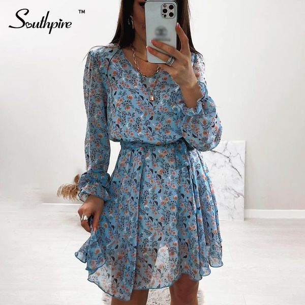 dresses southpire women's vneck blue floral print ruffle mini dress chiffon aline long sleeve street wear casual dress with belt, Black;gray
dresses southpire women's vneck blue floral print ruffle mini dress chiffon aline long sleeve street wear casual dress with belt, Black;gray