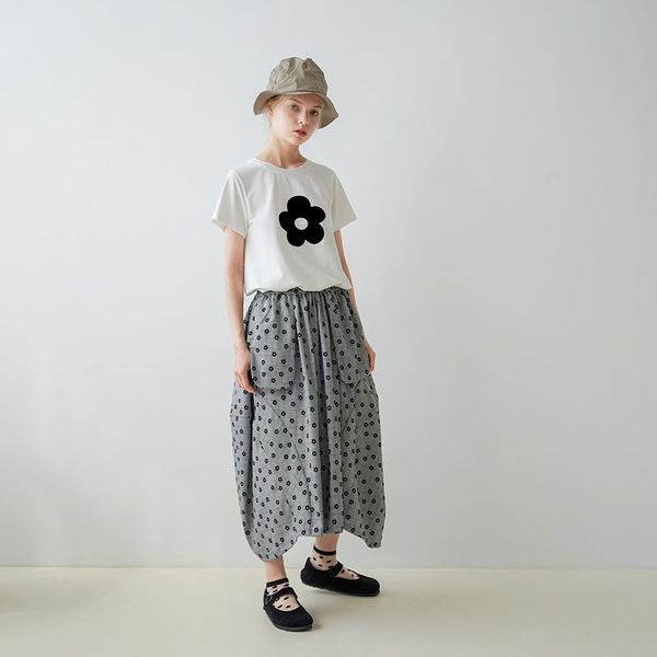 dresses imakokoni original design gray plaid small flower skirt japanese simple summer new female elastic waist irregular skirt forwomen, Black;gray
dresses imakokoni original design gray plaid small flower skirt japanese simple summer new female elastic waist irregular skirt forwomen, Black;gray