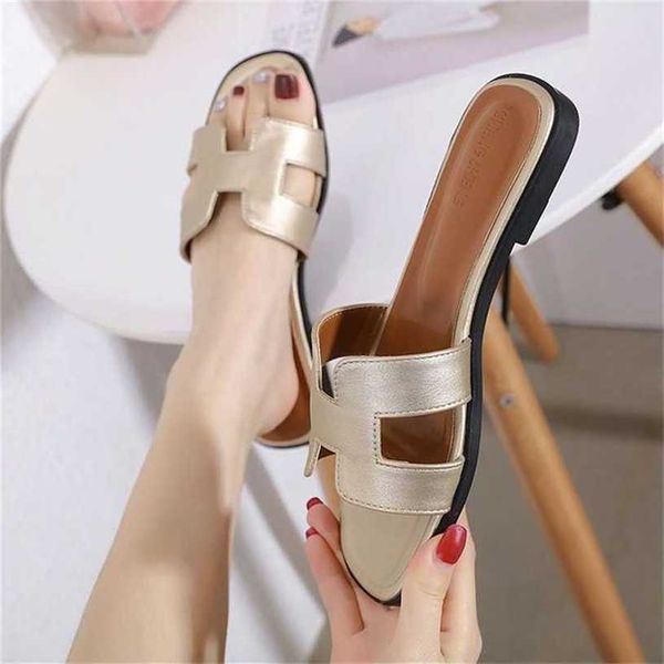 h oran paris slippers h women sandals womens summer fashion korean version versatile flat bottom tourism holiday beach one character le, Black
h oran paris slippers h women sandals womens summer fashion korean version versatile flat bottom tourism holiday beach one character le, Black