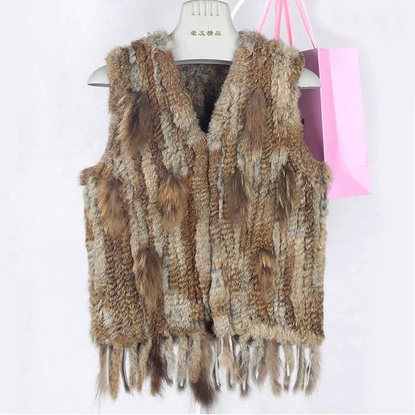 fur women real rabbit fur vest with tassel autumn winter lady genuine rabbit fur gilet fashion casual knitted waistcoat, Black
fur women real rabbit fur vest with tassel autumn winter lady genuine rabbit fur gilet fashion casual knitted waistcoat, Black