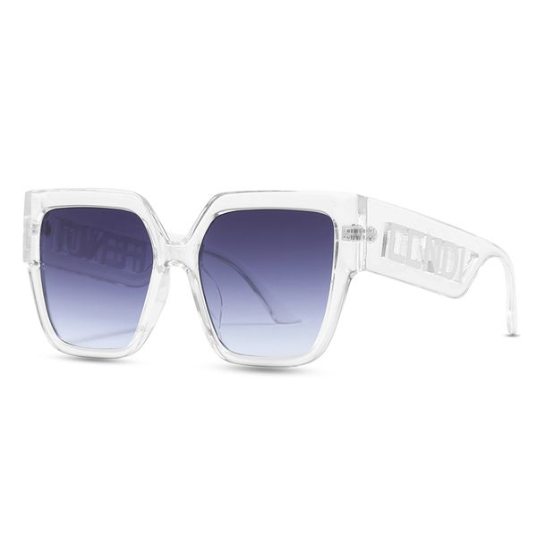designer sunglasses for women men fashion style square frame summer polarized sun glasses eyeglass legs with letters classic ret, White;black
designer sunglasses for women men fashion style square frame summer polarized sun glasses eyeglass legs with letters classic ret, White;black