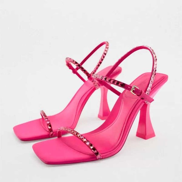 new sandals summer black rhinestone heeled women luxury crystal pink party heels ladies pluse size squared toes beach sandal 230406
new sandals summer black rhinestone heeled women luxury crystal pink party heels ladies pluse size squared toes beach sandal 230406