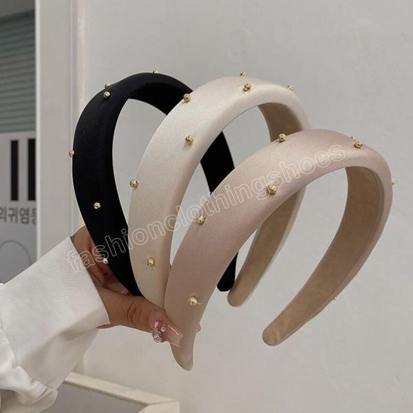 fashion hairband for women smooth spongy headband pearls turban spring casual headwear hair accessories, Slivery;white
fashion hairband for women smooth spongy headband pearls turban spring casual headwear hair accessories, Slivery;white