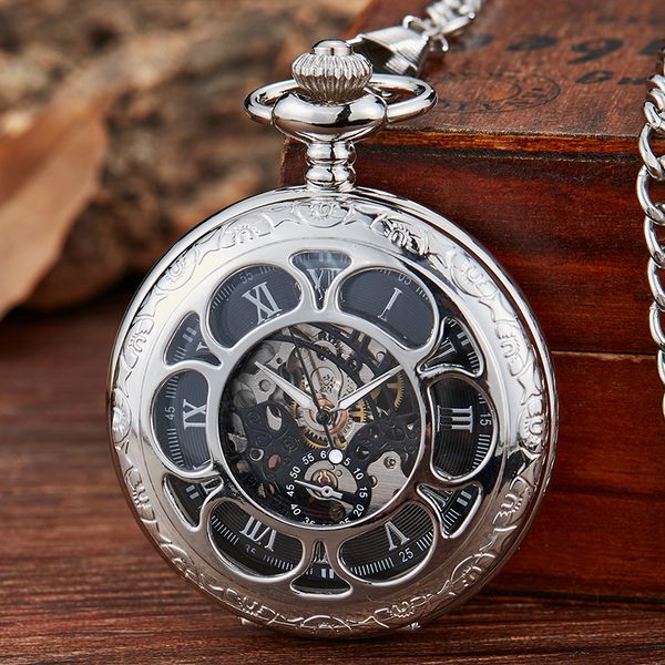 pocket watches golden gold mechanical hand wind blue roman numeral dial flip watch men clock with fob chain gift box 230426, Slivery;golden
pocket watches golden gold mechanical hand wind blue roman numeral dial flip watch men clock with fob chain gift box 230426, Slivery;golden