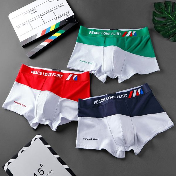 underpants brand boxer mens underwear cotton male pure panties shorts solid 230426, Black;white
underpants brand boxer mens underwear cotton male pure panties shorts solid 230426, Black;white