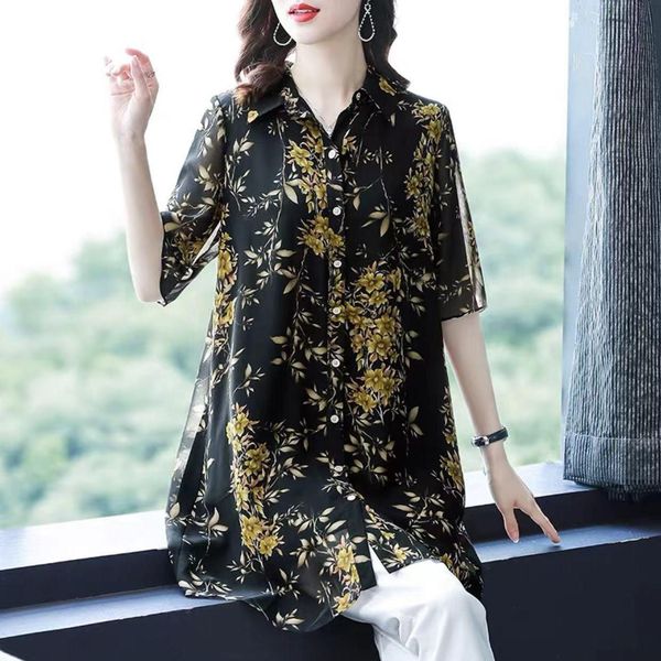shirts 5xl loose women spring summer thin blouses shirts lady fashion casual short sleeve turndown printing print blusas wy0509, White
shirts 5xl loose women spring summer thin blouses shirts lady fashion casual short sleeve turndown printing print blusas wy0509, White