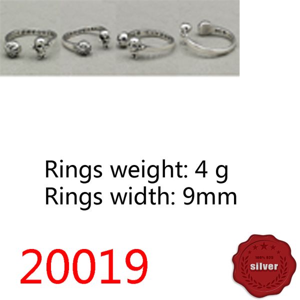 20019 sterling silver cross flower skeleton head ring opening personalized index finger youth trendy single vintage punk
20019 sterling silver cross flower skeleton head ring opening personalized index finger youth trendy single vintage punk
