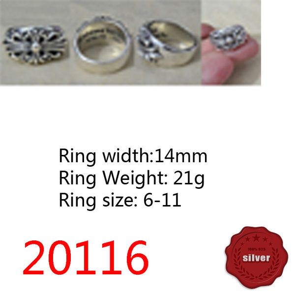 20116 fashion ring s925 sterling silver cross letter handsome personality simple couple european and american finger decoration
20116 fashion ring s925 sterling silver cross letter handsome personality simple couple european and american finger decoration