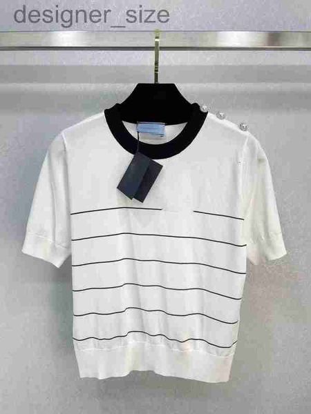women's knits & tees designerwomen's knits & tees 2023 spring summer o neck short sleeve high end jacquard pullovers women's, White
women's knits & tees designerwomen's knits & tees 2023 spring summer o neck short sleeve high end jacquard pullovers women's, White