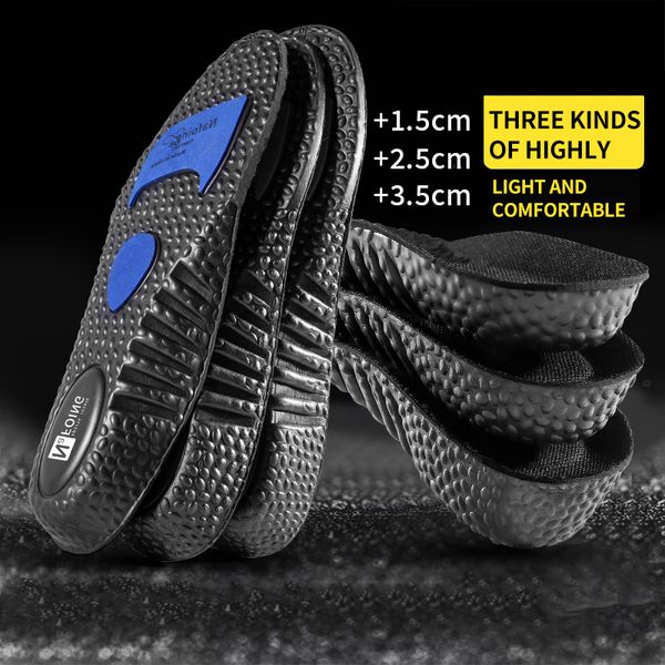 shoe parts accessories nafoing height increase insoles for feet eva memory foam shoes pad breathable orthopedic heel lift insole for sport r, White;pink
shoe parts accessories nafoing height increase insoles for feet eva memory foam shoes pad breathable orthopedic heel lift insole for sport r, White;pink