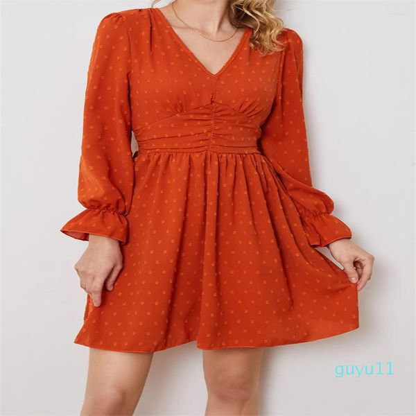 casual dresses temperament v-neck slim high waist long sleeve dress 2023 korean fashion, Black;gray
casual dresses temperament v-neck slim high waist long sleeve dress 2023 korean fashion, Black;gray