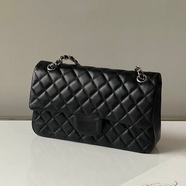 classic double flap silver badge women crossbody bag sheepskin quilted diamond lattice or v-stitch two styles vintage handbag designer walle
classic double flap silver badge women crossbody bag sheepskin quilted diamond lattice or v-stitch two styles vintage handbag designer walle