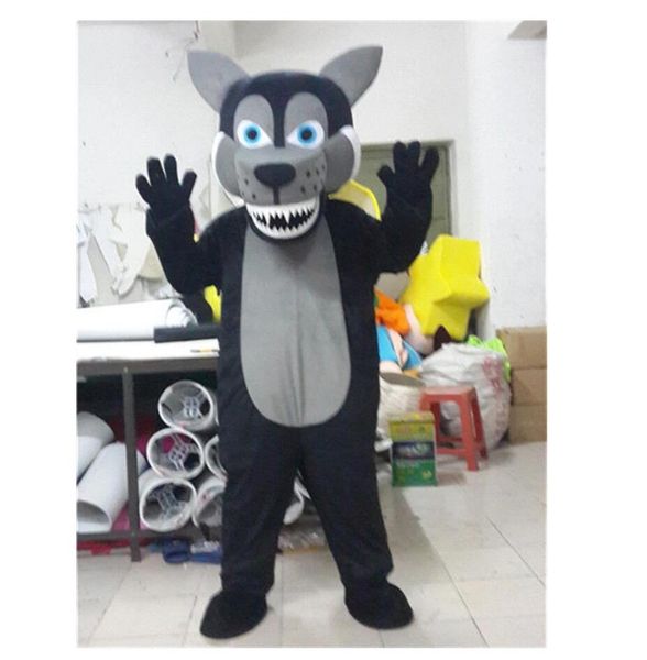 black dog fox fancy cartoon mascot costume plush christmas fancy dress halloween mascot, Red;yellow
black dog fox fancy cartoon mascot costume plush christmas fancy dress halloween mascot, Red;yellow