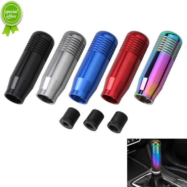 new 1 pcs universal car aluminum manual gear shift knob 5 color stick manual transmission gearstick lever shifter knob
new 1 pcs universal car aluminum manual gear shift knob 5 color stick manual transmission gearstick lever shifter knob