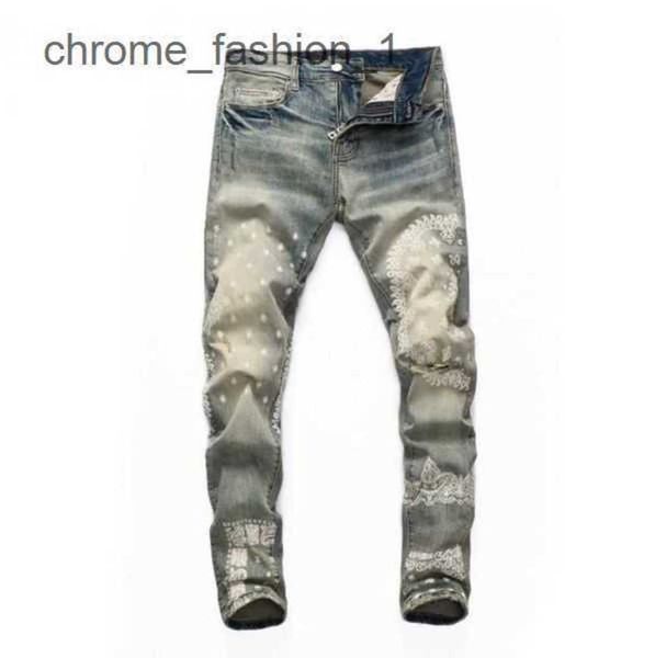 hop 2023 distressed designer mens trousers jeans denim embroidery hip pants fashion zipper holes trouser for male 10 k1sb, Blue
hop 2023 distressed designer mens trousers jeans denim embroidery hip pants fashion zipper holes trouser for male 10 k1sb, Blue