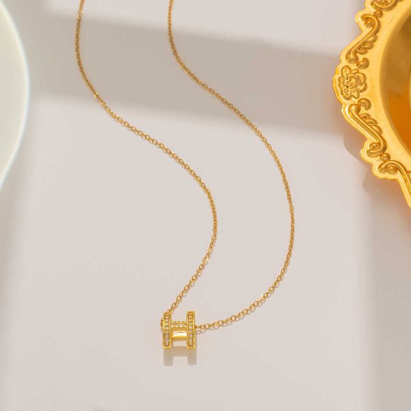 fashion designer h letter necklace women's simple cool style clavicle chain fashion versatile necklace, Black
fashion designer h letter necklace women's simple cool style clavicle chain fashion versatile necklace, Black