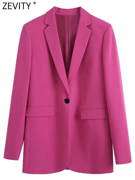 pants zevity women elegant single button slim blazer coat office lady chic long sleeve business suits veste femme ct848, White
pants zevity women elegant single button slim blazer coat office lady chic long sleeve business suits veste femme ct848, White