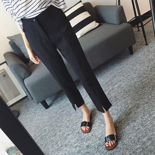 capris 2021 kobiet wiosna lato garnitur vintage pant lady przycisk elastyczny wysoki stan jednolity kolor spodnie fenake casual jednoli, Black;white
capris 2021 kobiet wiosna lato garnitur vintage pant lady przycisk elastyczny wysoki stan jednolity kolor spodnie fenake casual jednoli, Black;white