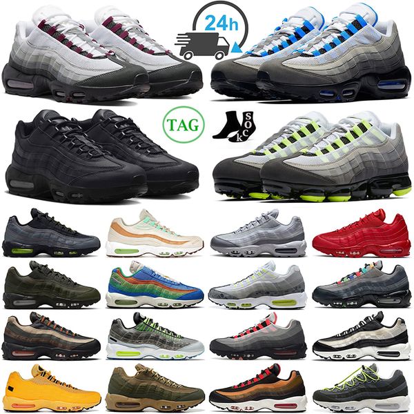 og 95 running shoes men women 95s crystal blue dark beetroot triple black white neon solar red midnight navy black laser blue obsidian mens
og 95 running shoes men women 95s crystal blue dark beetroot triple black white neon solar red midnight navy black laser blue obsidian mens