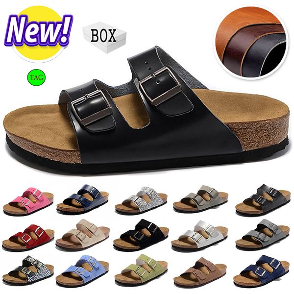 birk's boken style summer beach leather suede slipper flip flops sandals women men color casual slides shoes flat block heel sandals cl, Black
birk's boken style summer beach leather suede slipper flip flops sandals women men color casual slides shoes flat block heel sandals cl, Black