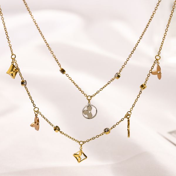 2023 gold pendant necklaces gold chain letter choker love jewelry wedding party gifts necklace wholesale new style necklace wholesale, Silver
2023 gold pendant necklaces gold chain letter choker love jewelry wedding party gifts necklace wholesale new style necklace wholesale, Silver