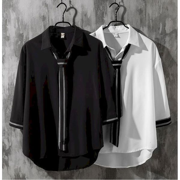 men's casual shirts kemeja kancing bawah baru musim semi panas untuk pria dasi kupu kupu pena lengan panjang desain asli atasan putih b, White;black
men's casual shirts kemeja kancing bawah baru musim semi panas untuk pria dasi kupu kupu pena lengan panjang desain asli atasan putih b, White;black