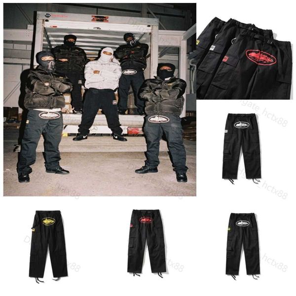 23ss men's pants y2k cargo pants corteiz harajuku hip hop print multi pocket overalls men hip hop punk rock wide leg pants streetwear 2, Black
23ss men's pants y2k cargo pants corteiz harajuku hip hop print multi pocket overalls men hip hop punk rock wide leg pants streetwear 2, Black