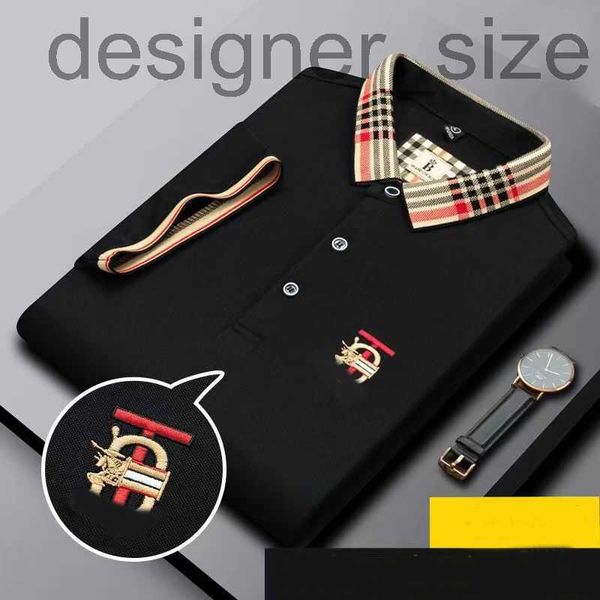 men's plus tees & polos designerhigh end brand embroidered short sleeved cotton polo shirt men s t shirt korean fashion clothing summer, Black;brown
men's plus tees & polos designerhigh end brand embroidered short sleeved cotton polo shirt men s t shirt korean fashion clothing summer, Black;brown