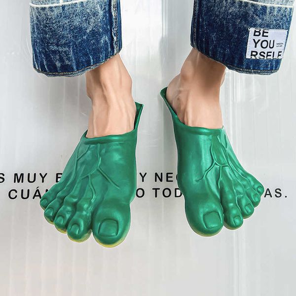 slippers summer men women funny creative feet indoor home slides bathroom shoes outdoor clogs beach sandals couples flip flops 230424, Black
slippers summer men women funny creative feet indoor home slides bathroom shoes outdoor clogs beach sandals couples flip flops 230424, Black