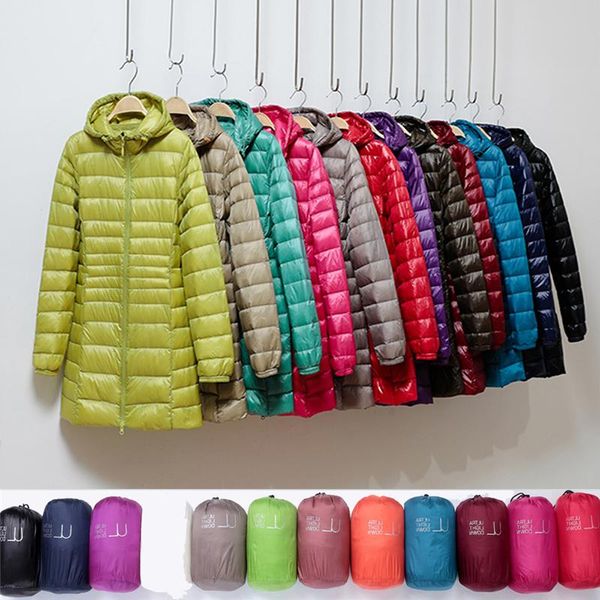 parkas winter women down jackets long ultra light duck down coat autumn puffer slim parkas female overcoats portable, Black
parkas winter women down jackets long ultra light duck down coat autumn puffer slim parkas female overcoats portable, Black