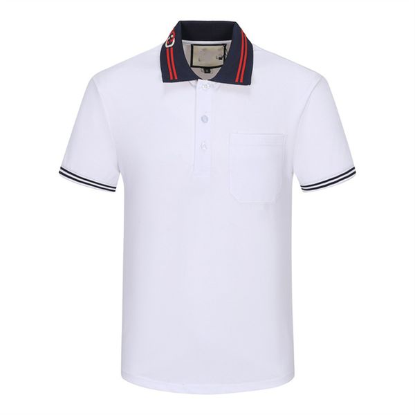 men's fashion polo shirt luxury italian men's clothing short sleeve fashion casual high-quality men's summer t-shirt multiple, White;black
men's fashion polo shirt luxury italian men's clothing short sleeve fashion casual high-quality men's summer t-shirt multiple, White;black