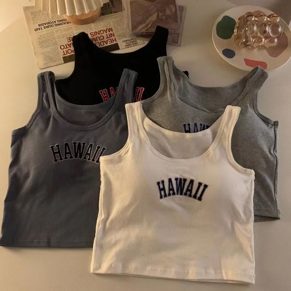 women's tanks camis itoolin women embroidery letter tank with bra pad knitting slim camis y2k crop for women sports tank 230426, White
women's tanks camis itoolin women embroidery letter tank with bra pad knitting slim camis y2k crop for women sports tank 230426, White