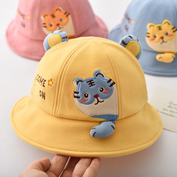 caps hats summer baby sun hats soft boys girls cute cartoon tiger toddler cap children outdoors sunscreen necessary accessoriess 0-3y 230427, Yellow
caps hats summer baby sun hats soft boys girls cute cartoon tiger toddler cap children outdoors sunscreen necessary accessoriess 0-3y 230427, Yellow