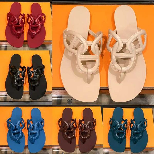 with box women slipper egerie sandal coral burgundy ink blue flat sandals designer slides chain rubber beach sandal fashion cool and refresh, Black
with box women slipper egerie sandal coral burgundy ink blue flat sandals designer slides chain rubber beach sandal fashion cool and refresh, Black