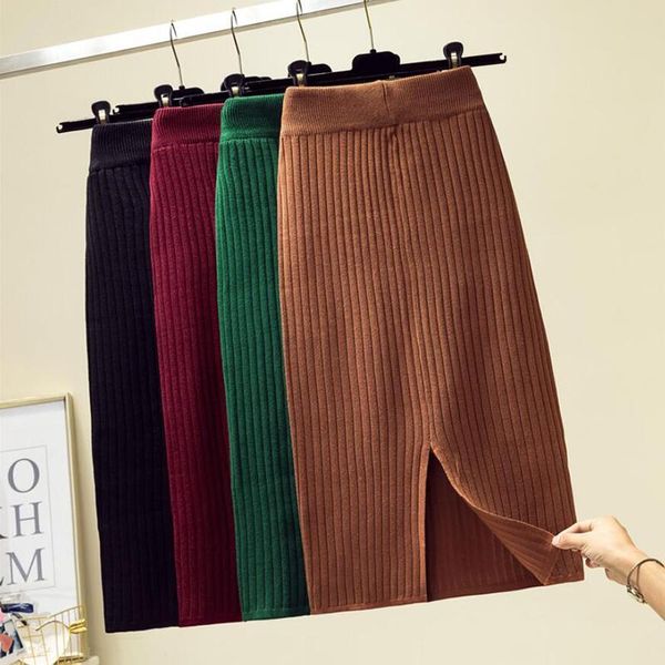 dresses high waist pencil skirts women 2020 autumn winter warm ribbed split elegant knitted midi skirt black solid ladies office skirts, White;black
dresses high waist pencil skirts women 2020 autumn winter warm ribbed split elegant knitted midi skirt black solid ladies office skirts, White;black