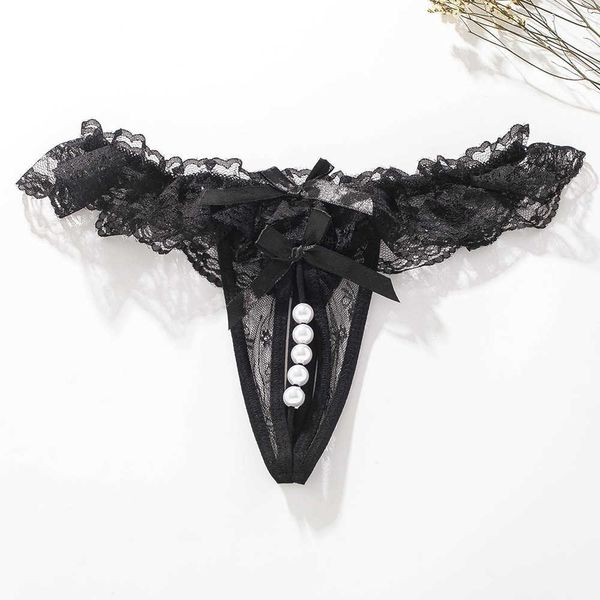 briefs panties lace crotchlessunderwear women pearl g string thongs transparent panties women erotic lingerie female underpants j230426, Red;black
briefs panties lace crotchlessunderwear women pearl g string thongs transparent panties women erotic lingerie female underpants j230426, Red;black