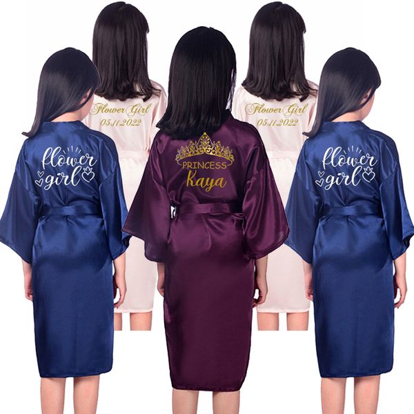family matching outfits customize name date flower girl kimono robes wedding bathrobes birthday girl pajamas kids robe nightdress bridal par, Blue
family matching outfits customize name date flower girl kimono robes wedding bathrobes birthday girl pajamas kids robe nightdress bridal par, Blue