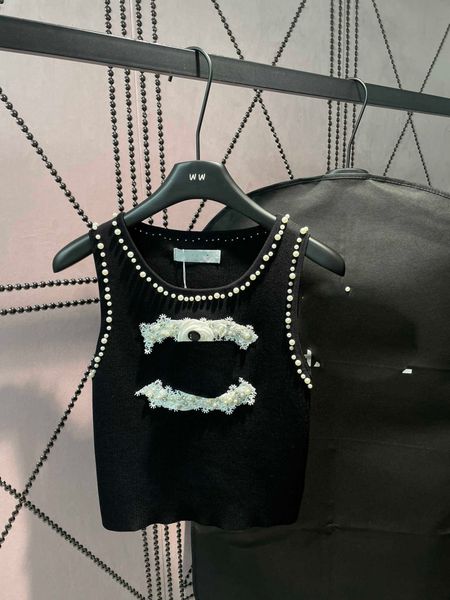 23ss camis womens designer clothing tank womens tanks camis vest camellia diamond pearl lace combo logo sleeveless knitted vest womens cloth, White
23ss camis womens designer clothing tank womens tanks camis vest camellia diamond pearl lace combo logo sleeveless knitted vest womens cloth, White