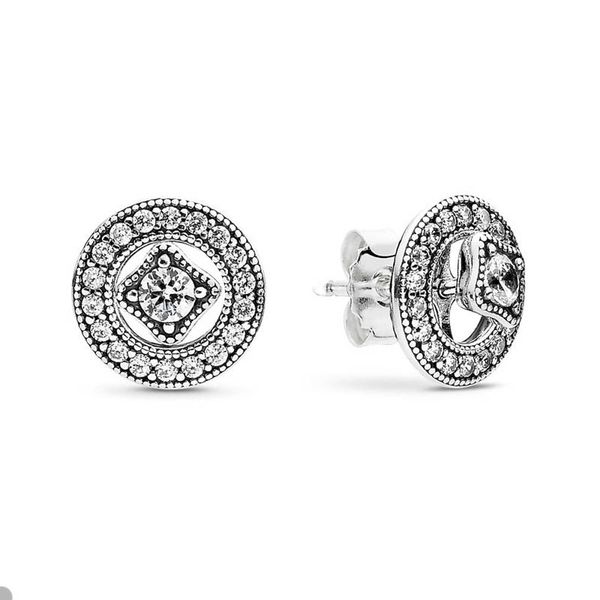 vintage circle stud earrings for pandora 925 sterling silver wedding party earring set for women girlfriend gift luxury crystal diamond earr, Golden;silver
vintage circle stud earrings for pandora 925 sterling silver wedding party earring set for women girlfriend gift luxury crystal diamond earr, Golden;silver