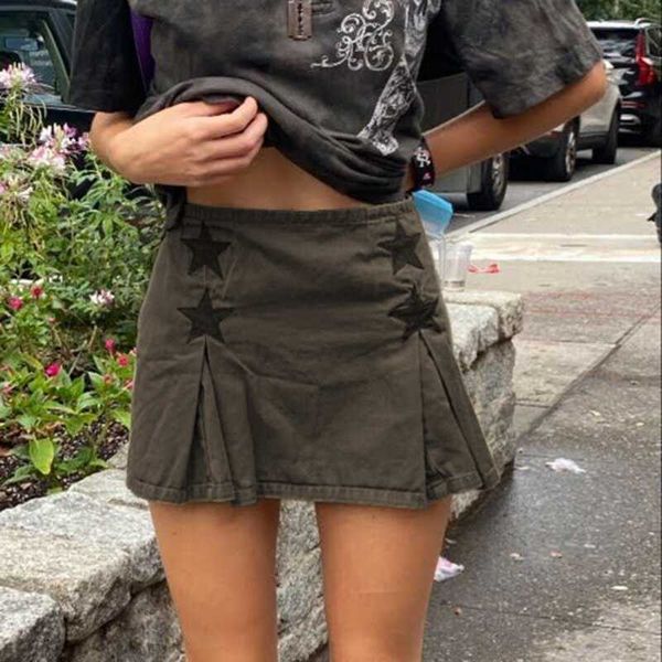 skirts 2000s grunge dark academia aesthetic low waist denim skirt star pattern jean skirts y2k vintage goth clothing women streetwear j23042, Black
skirts 2000s grunge dark academia aesthetic low waist denim skirt star pattern jean skirts y2k vintage goth clothing women streetwear j23042, Black