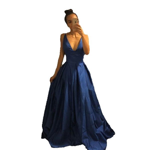satin 2023 deep v-neck prom dresses woman formal evening party gowns robes de soiree, Black
satin 2023 deep v-neck prom dresses woman formal evening party gowns robes de soiree, Black