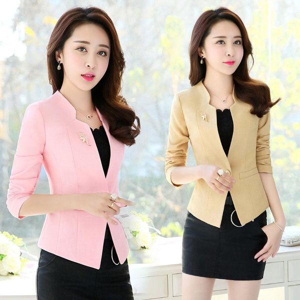 pants spring fashion women slim blazer jacket female coat elegant office ladies suit casual single button short blazers outerwear w923, White
pants spring fashion women slim blazer jacket female coat elegant office ladies suit casual single button short blazers outerwear w923, White