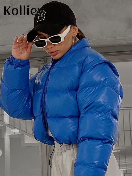 leather kolliey autumn black puffer jackets for women 2022 streetwear long sleeve zip up bubble coats female blue casual winter jackets
leather kolliey autumn black puffer jackets for women 2022 streetwear long sleeve zip up bubble coats female blue casual winter jackets