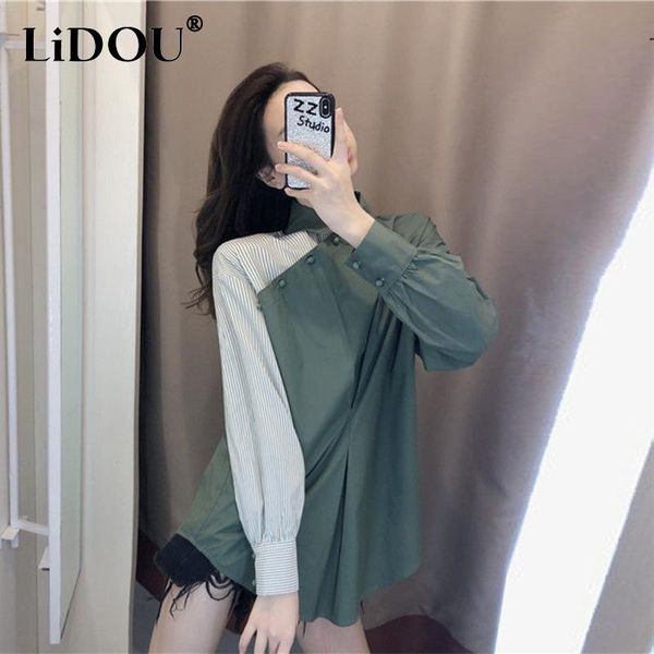 t-shirt wiosenna jesienna koszulka w stylu street sweter patchworkowy z guzikami koszulka polo damska z dekoltem w stylu harajuku casualow, White
t-shirt wiosenna jesienna koszulka w stylu street sweter patchworkowy z guzikami koszulka polo damska z dekoltem w stylu harajuku casualow, White