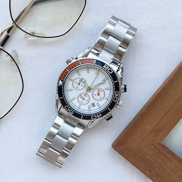 watch automatic quartz mens watches 42mm silver wristband waterproof all stainless steel wristband fashion designer wristwatch o3, Slivery;brown
watch automatic quartz mens watches 42mm silver wristband waterproof all stainless steel wristband fashion designer wristwatch o3, Slivery;brown