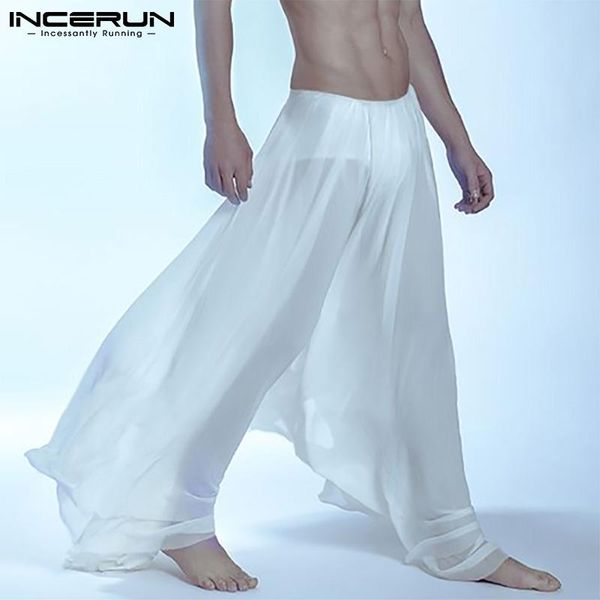 pants incerun american style men's fashion skirts loose comeforable long skirts casual streetwear male microtransparent skirts s5xl, Black
pants incerun american style men's fashion skirts loose comeforable long skirts casual streetwear male microtransparent skirts s5xl, Black