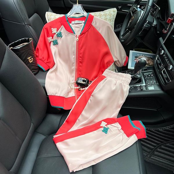 pants elegant fashion two piece sets womens outifits summer 2022 new short sleeve cardigan casual pants sportswear oversized suit, White
pants elegant fashion two piece sets womens outifits summer 2022 new short sleeve cardigan casual pants sportswear oversized suit, White