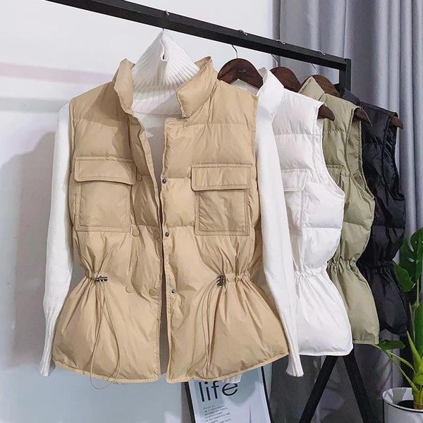 parkas 2021 new winter ultra light down women's warm vest down jacket short coat parka sleeveless jacket autumn duck down waistcoat, Black
parkas 2021 new winter ultra light down women's warm vest down jacket short coat parka sleeveless jacket autumn duck down waistcoat, Black