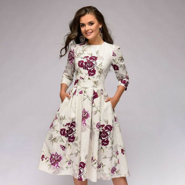 casual dresses spring autumnoffice lady knee length elegant vintage long sleeve party women floral printed dress 230427, Black;gray
casual dresses spring autumnoffice lady knee length elegant vintage long sleeve party women floral printed dress 230427, Black;gray